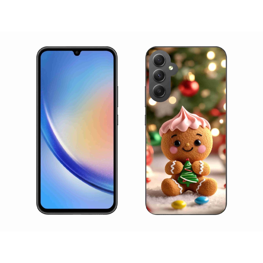 Gélový kryt mmCase na Samsung Galaxy A34 5G - perníček