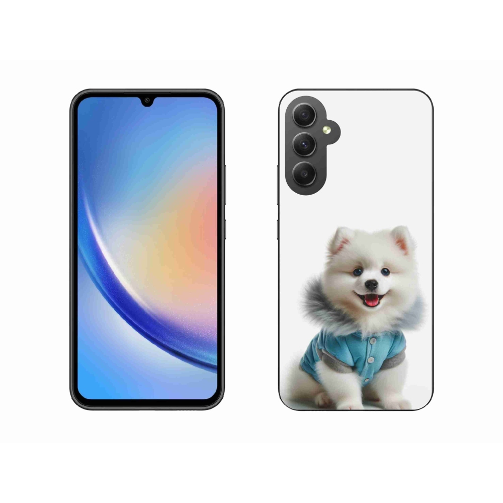 Gélový kryt mmCase na Samsung Galaxy A34 5G - pomeranian
