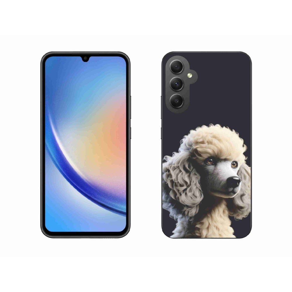 Gélový kryt mmCase na Samsung Galaxy A34 5G - pudel