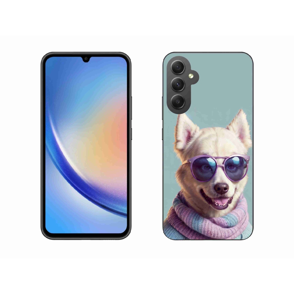 Gélový kryt mmCase na Samsung Galaxy A34 5G - štýlový nemecký špic