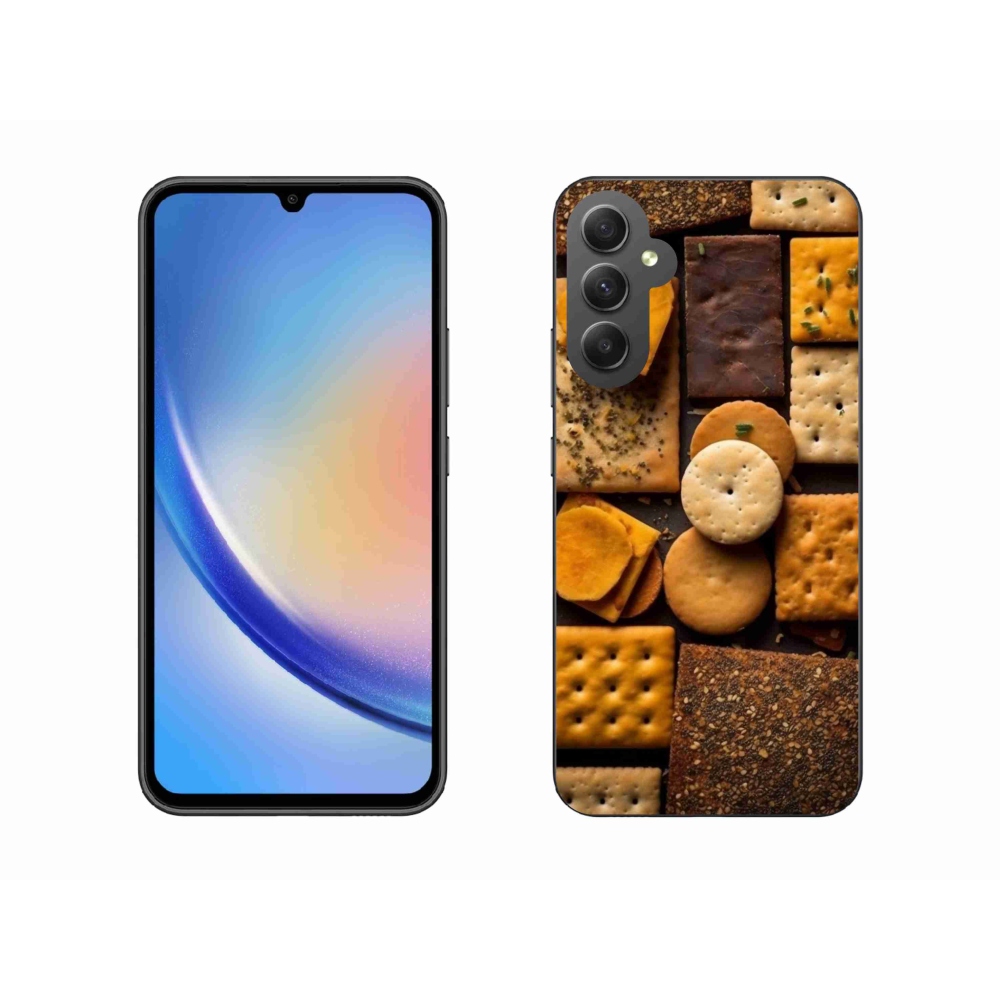 Gélový kryt mmCase na Samsung Galaxy A34 5G - sušienky