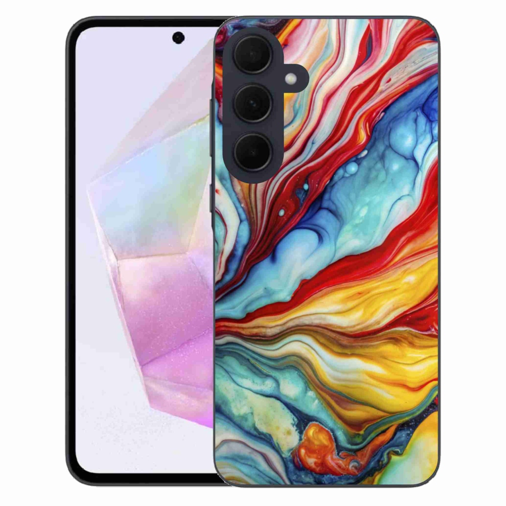Gélový kryt mmCase na Samsung Galaxy A35 5G - abstraktný motív 58