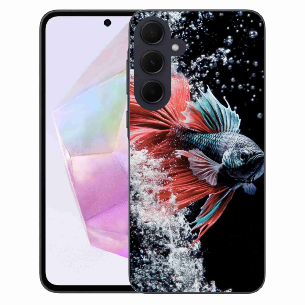 Gélový kryt mmCase na Samsung Galaxy A35 5G - bojovníčka pestrá