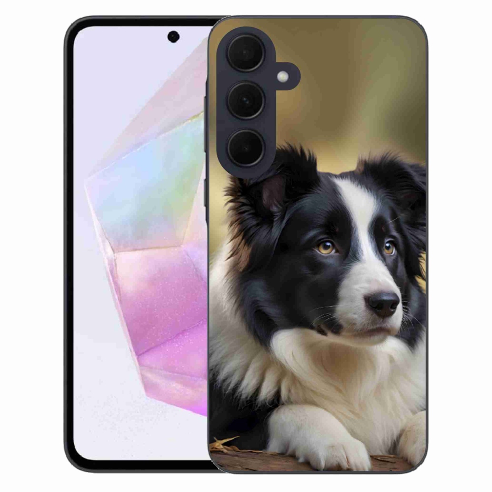 Gélový kryt mmCase na Samsung Galaxy A35 5G - border kólia 2
