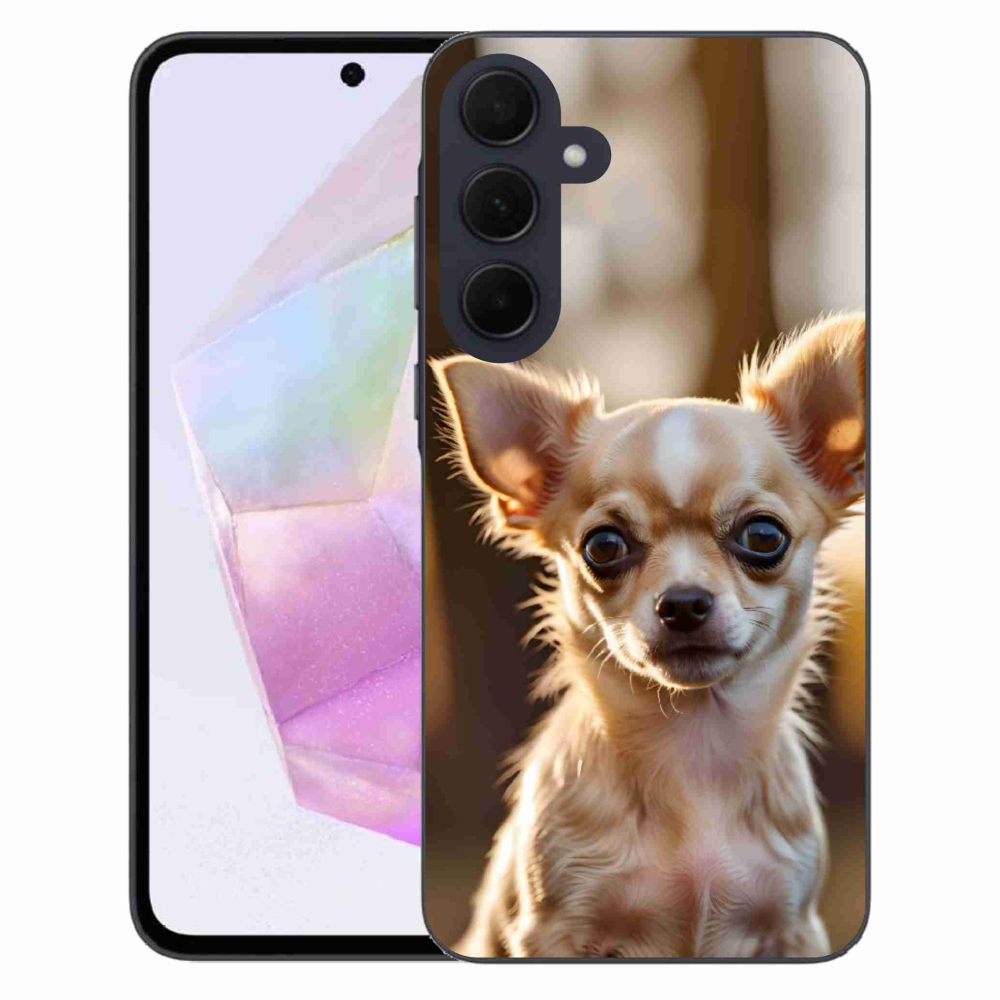 Gélový kryt mmCase na Samsung Galaxy A35 5G - čivava 6