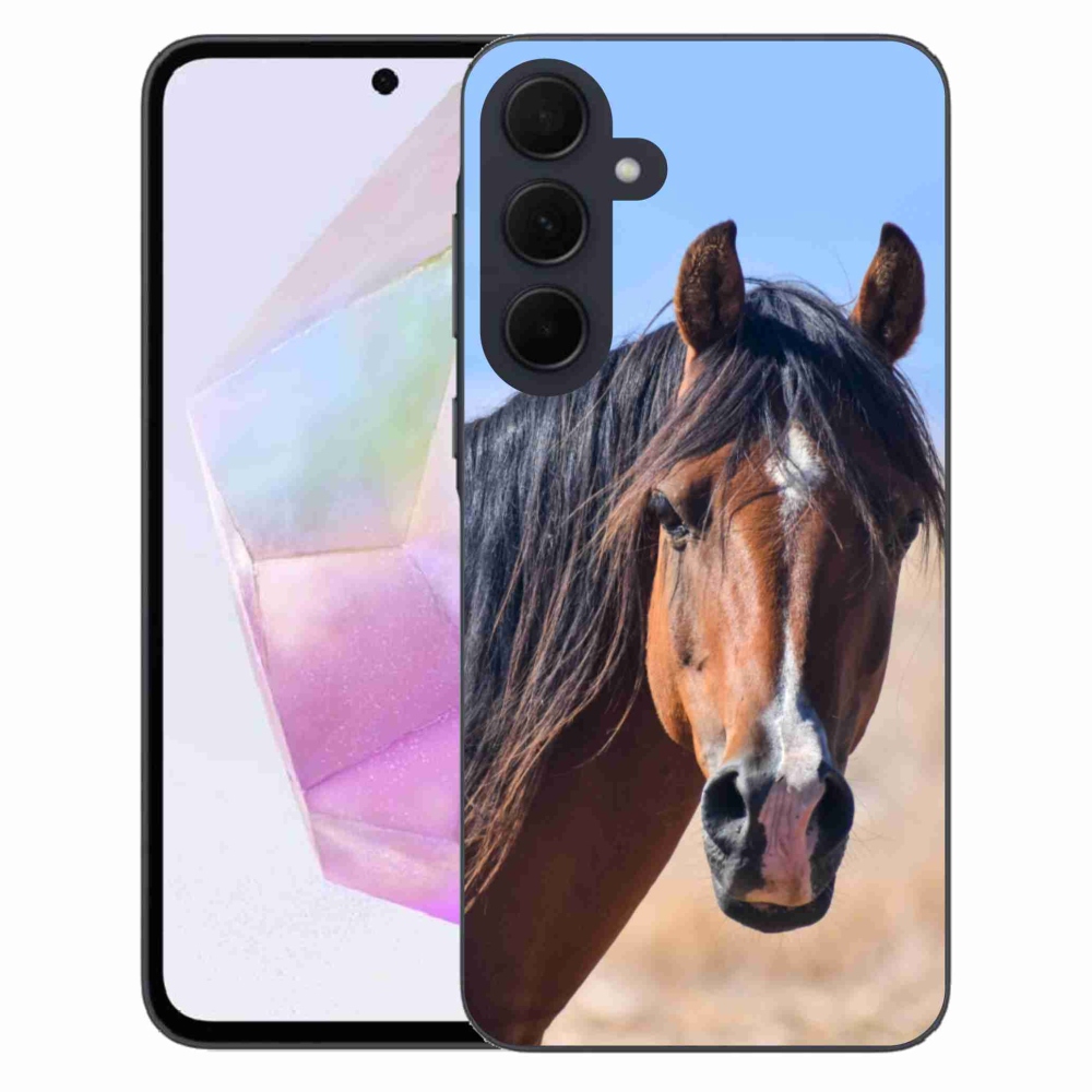 Gélový kryt mmCase na Samsung Galaxy A35 5G - pokojný kôň