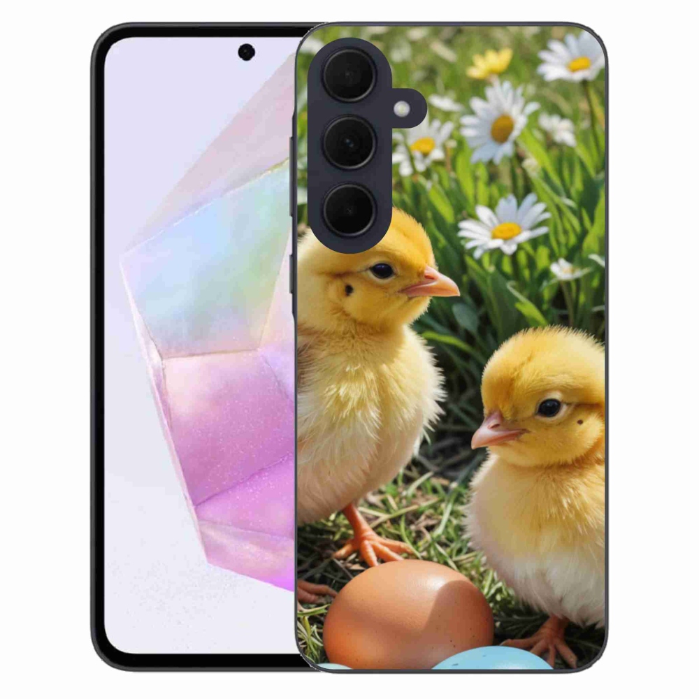 Gélový kryt mmCase na Samsung Galaxy A35 5G - kuriatka