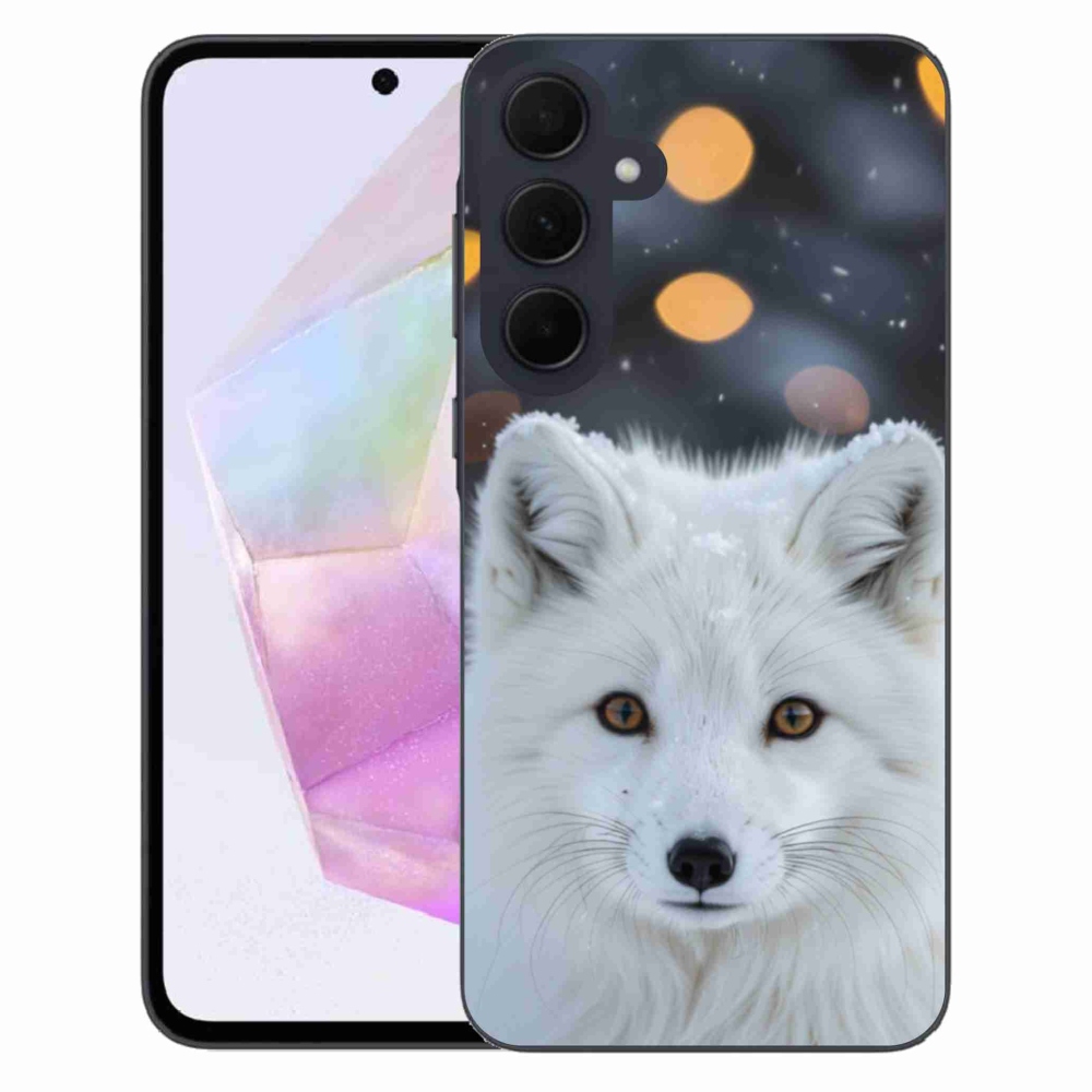 Gélový kryt mmCase na Samsung Galaxy A35 5G - líška polárna