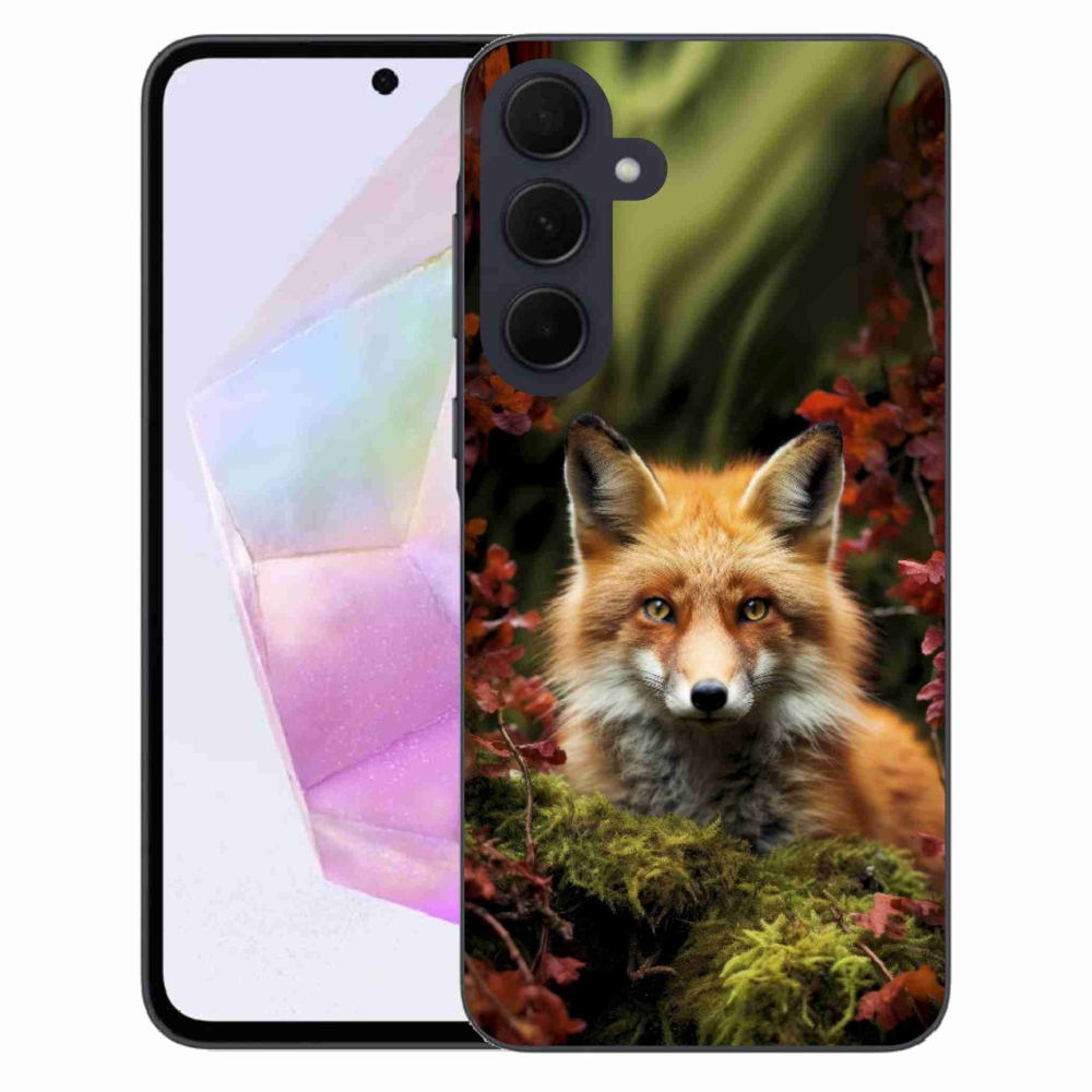 Gélový kryt mmCase na Samsung Galaxy A35 5G - líška v lese