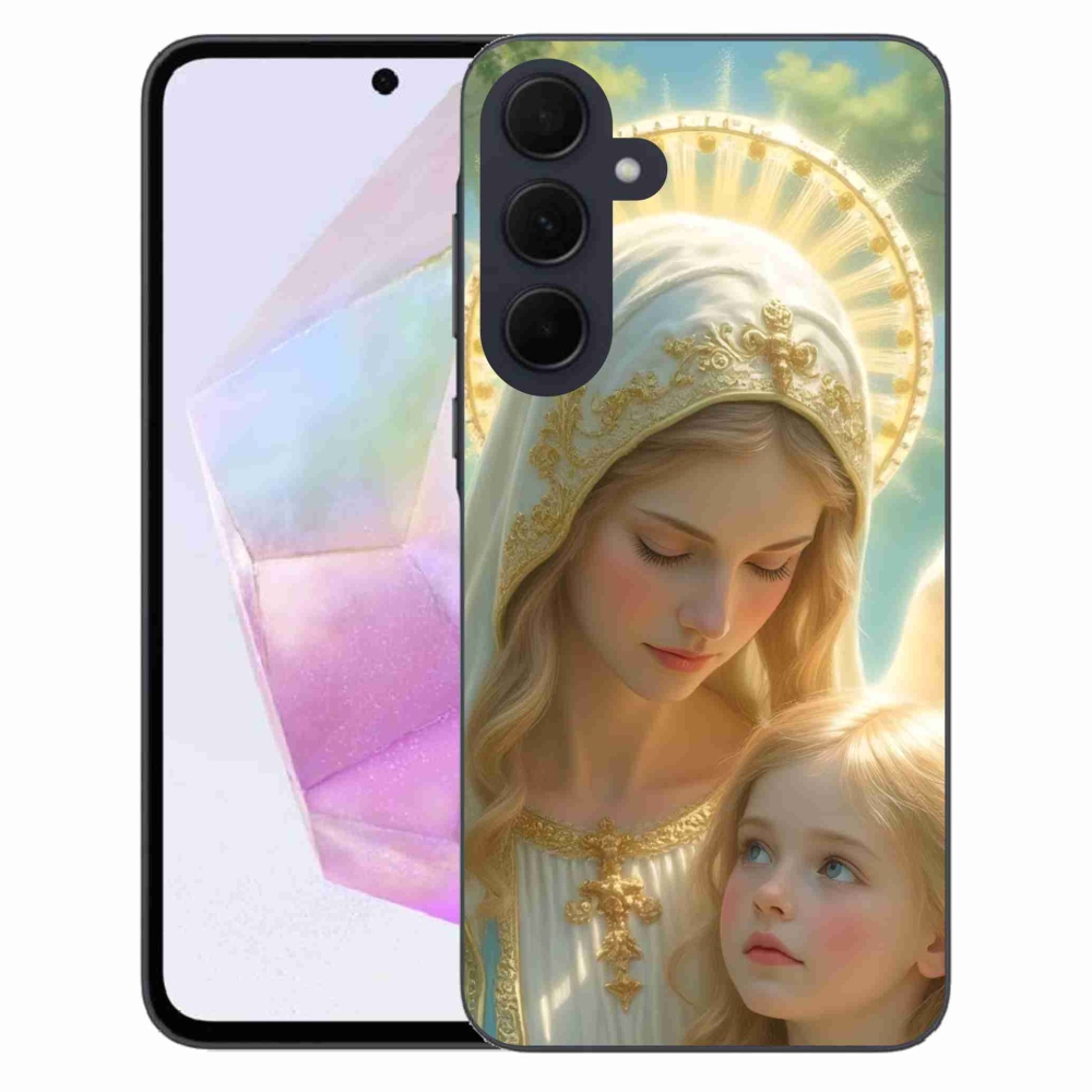 Gélový kryt mmCase na Samsung Galaxy A35 5G - náboženský motív 2