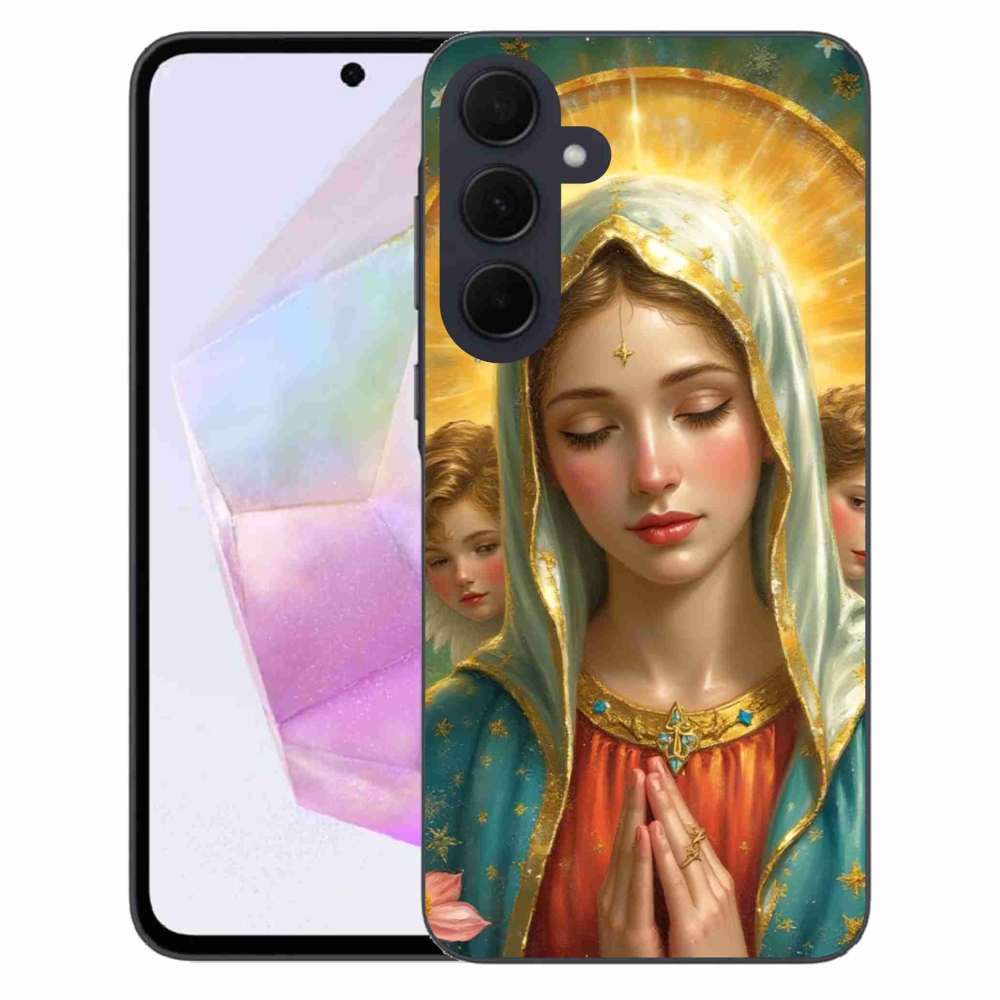 Gélový kryt mmCase na Samsung Galaxy A35 5G - náboženský motív 3