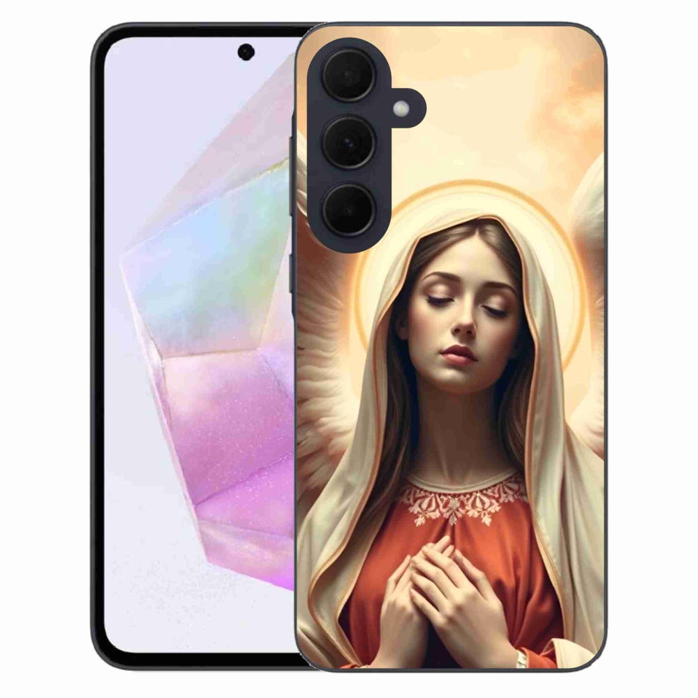 Gélový kryt mmCase na Samsung Galaxy A35 5G - náboženský motív