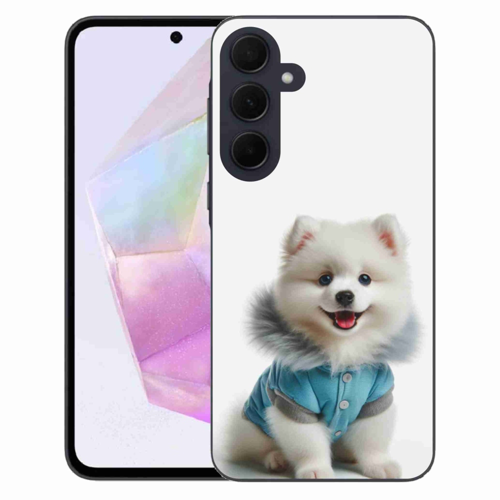 Gélový kryt mmCase na Samsung Galaxy A35 5G - pomeranian