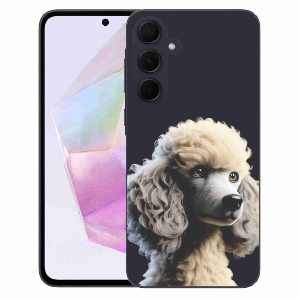 Gélový kryt mmCase na Samsung Galaxy A35 5G - pudel