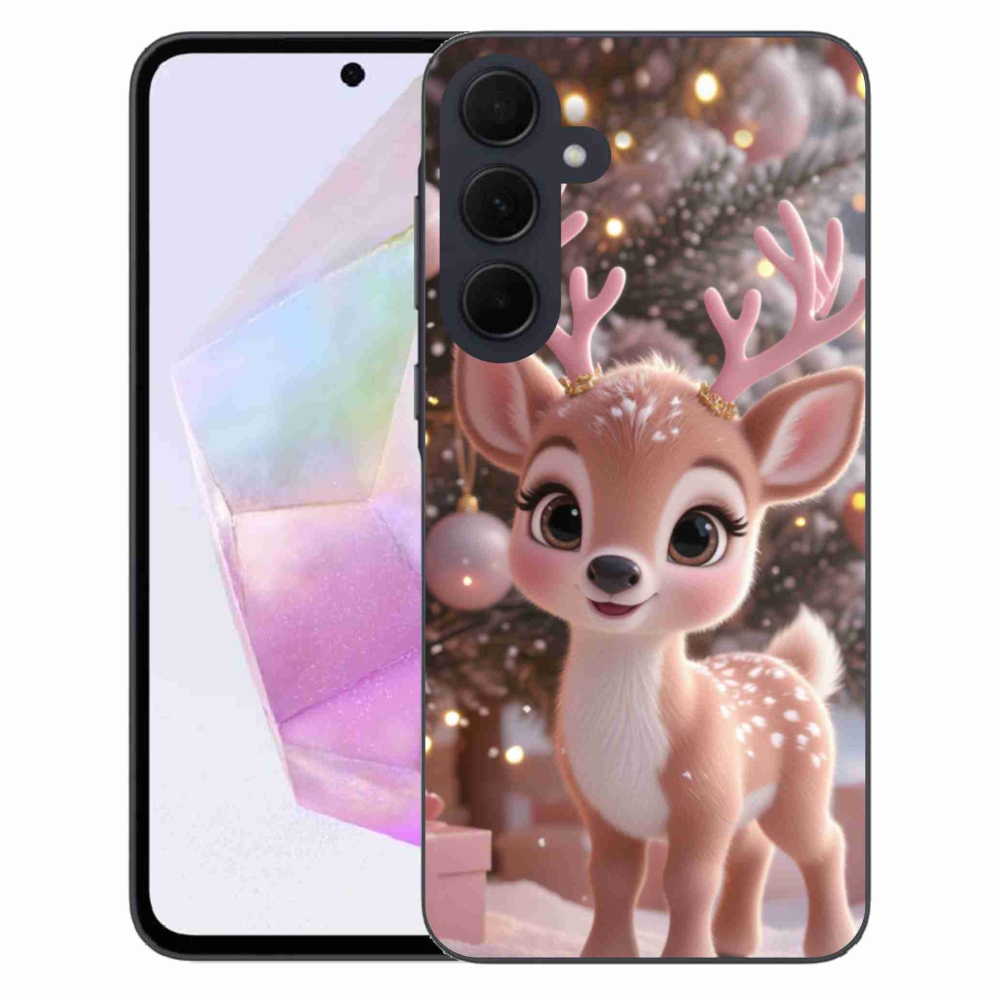 Gélový kryt mmCase na Samsung Galaxy A35 5G - roztomilý sob