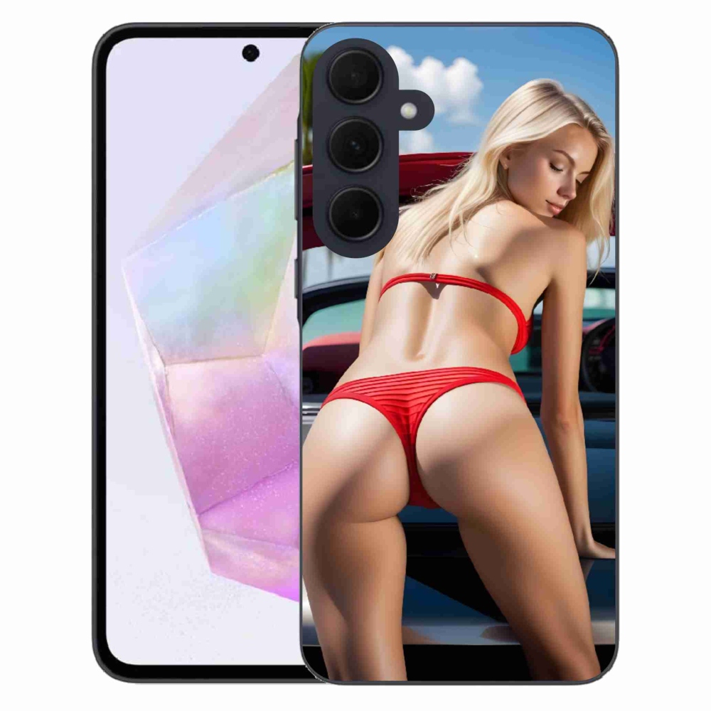 Gélový kryt mmCase Samsung Galaxy A35 5G - sexy žena 2