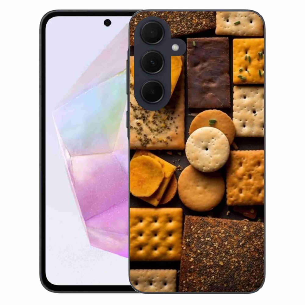 Gélový kryt mmCase na Samsung Galaxy A35 5G - sušienky