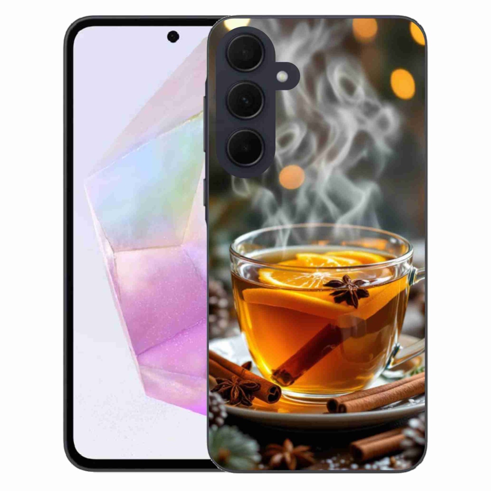 Gélový kryt mmCase na Samsung Galaxy A35 5G - vianočný punč