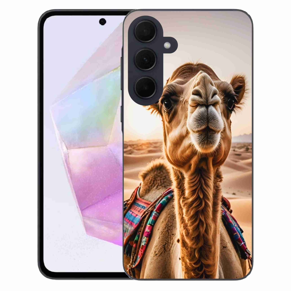 Gélový kryt mmCase na Samsung Galaxy A35 5G - ťava