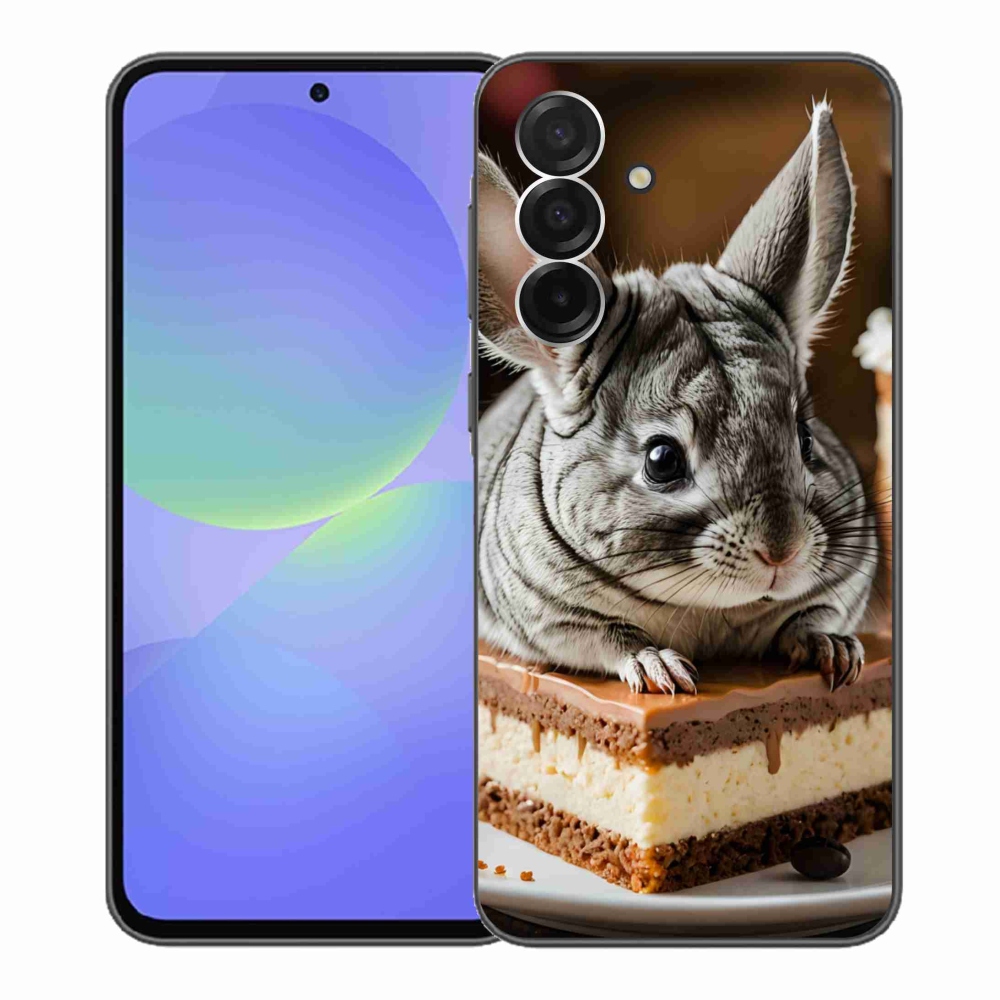 Gélový kryt mmCase na Samsung Galaxy A36 5G - činčila