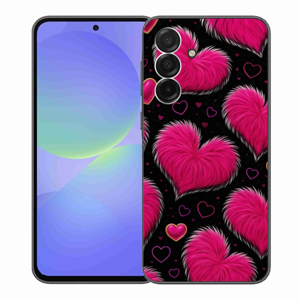 Gélový kryt mmCase na Samsung Galaxy A36 5G - hebké srdce