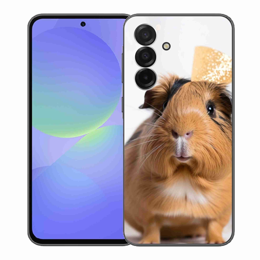 Gélový kryt mmCase na Samsung Galaxy A36 5G - hnedé morča