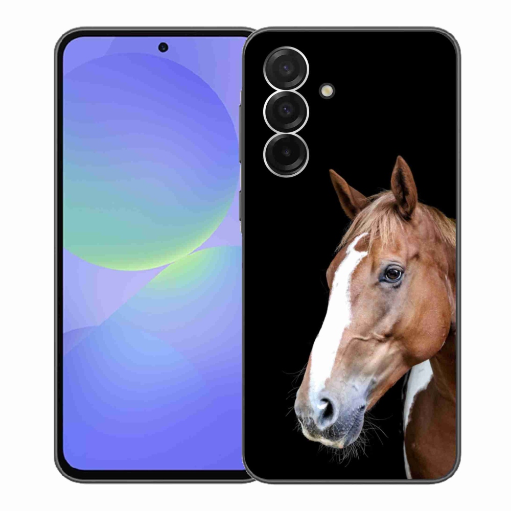 Gélový kryt mmCase na Samsung Galaxy A36 5G - hnedý kôň 3