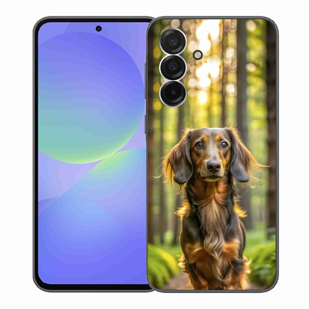 Gélový kryt mmCase na Samsung Galaxy A36 5G - jazvečík 4