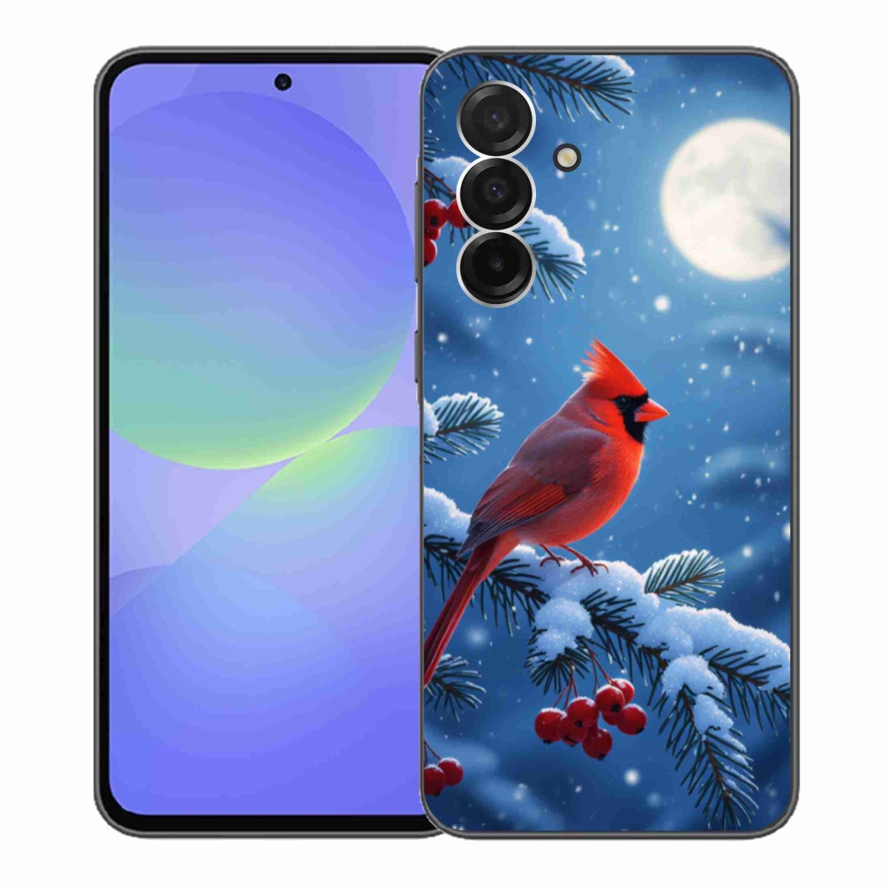 Gélový kryt mmCase na Samsung Galaxy A36 5G - kardinál červený