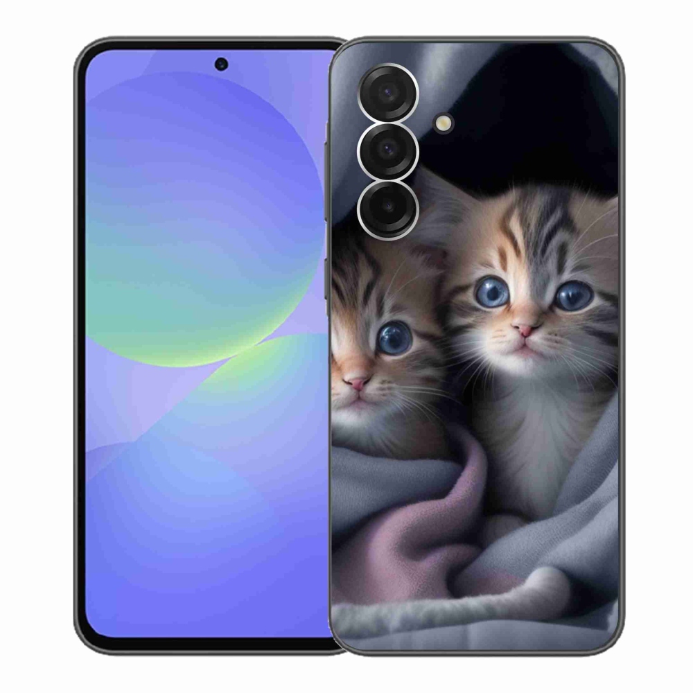 Gélový kryt mmCase na Samsung Galaxy A36 5G - mačacie duo 2