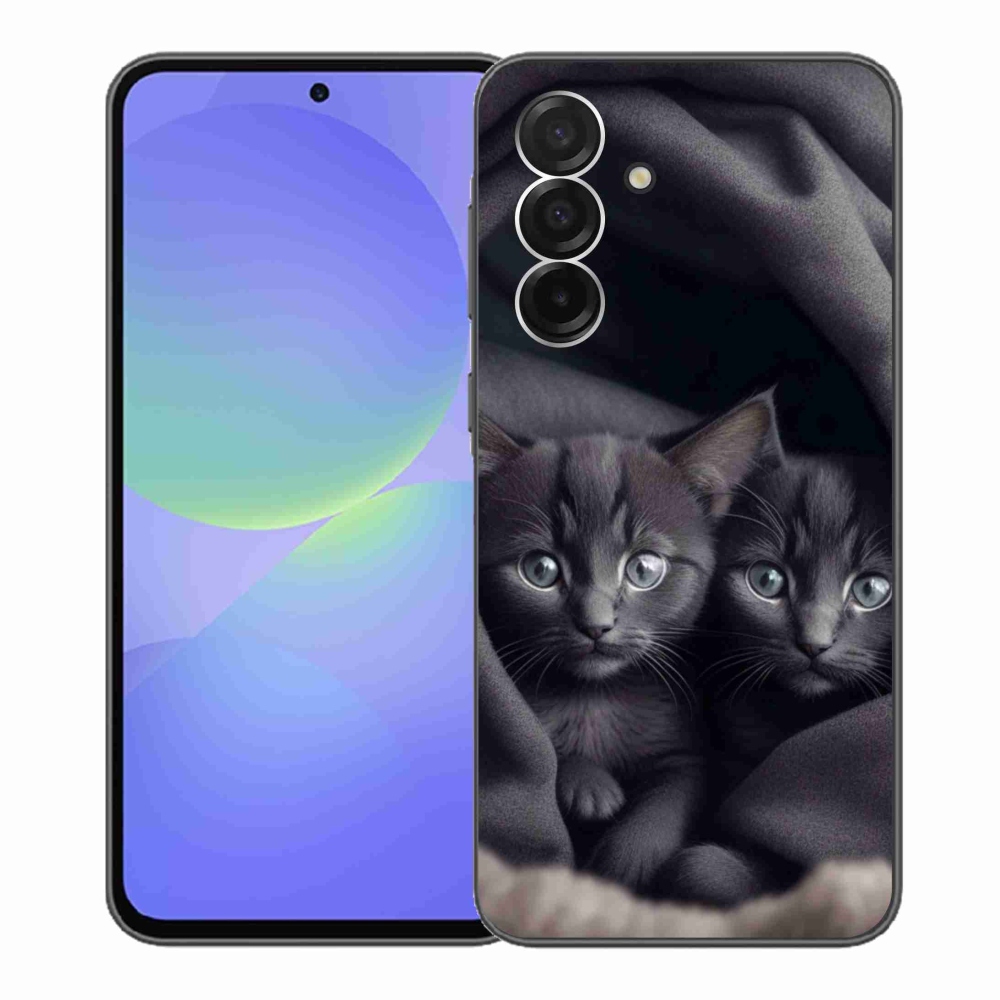 Gélový kryt mmCase na Samsung Galaxy A36 5G - mačacie duo