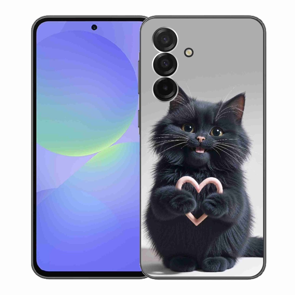 Gélový kryt mmCase na Samsung Galaxy A36 5G - mačacia láska 3