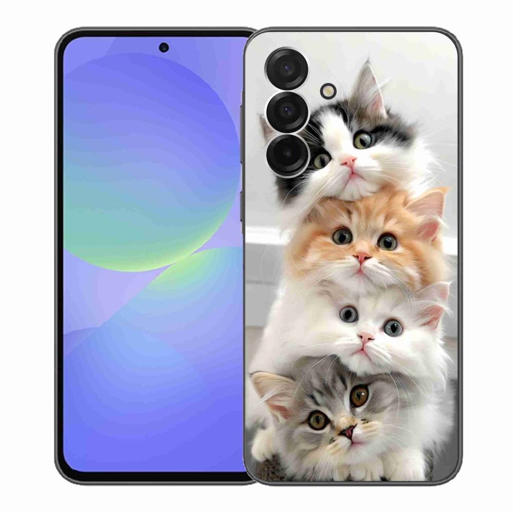 Gélový kryt mmCase na Samsung Galaxy A36 5G - mačacia partia