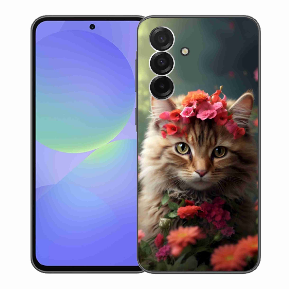 Gélový kryt mmCase na Samsung Galaxy A36 5G - mačacia princezná