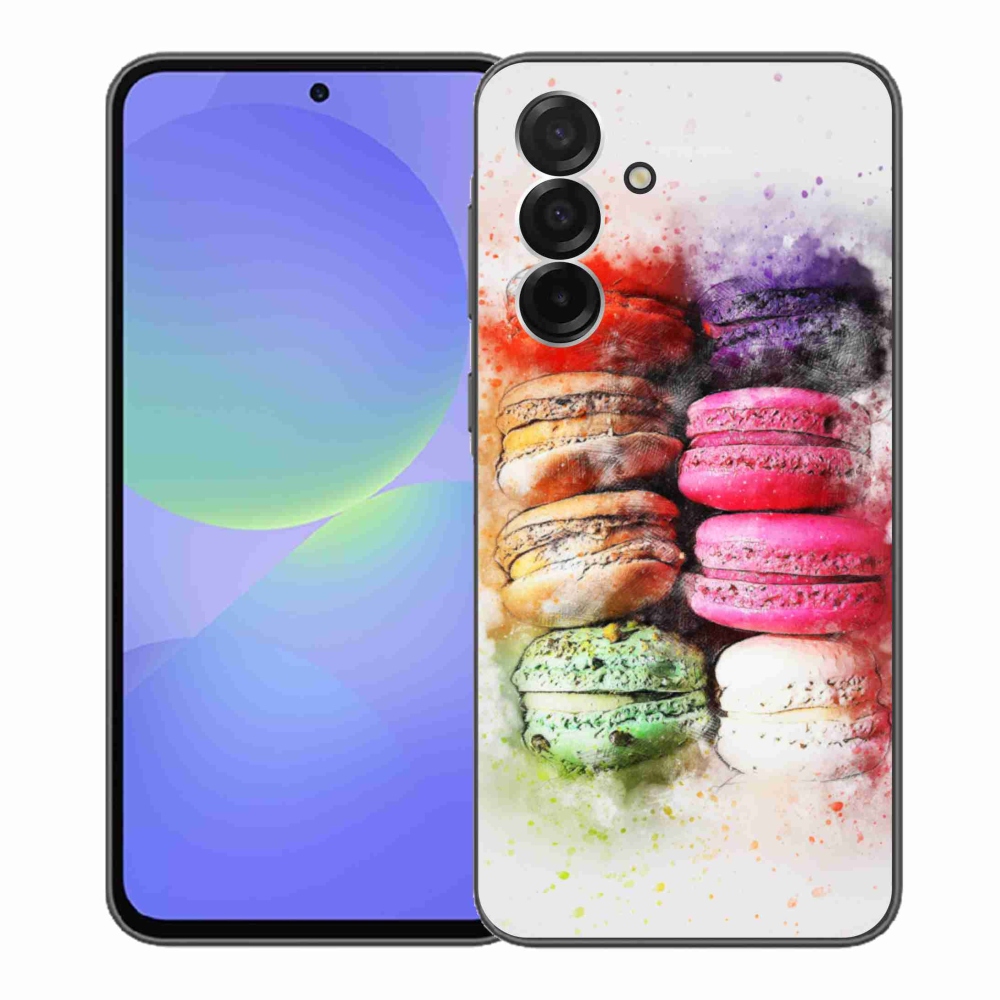Gélový kryt mmCase na Samsung Galaxy A36 5G - makrónky