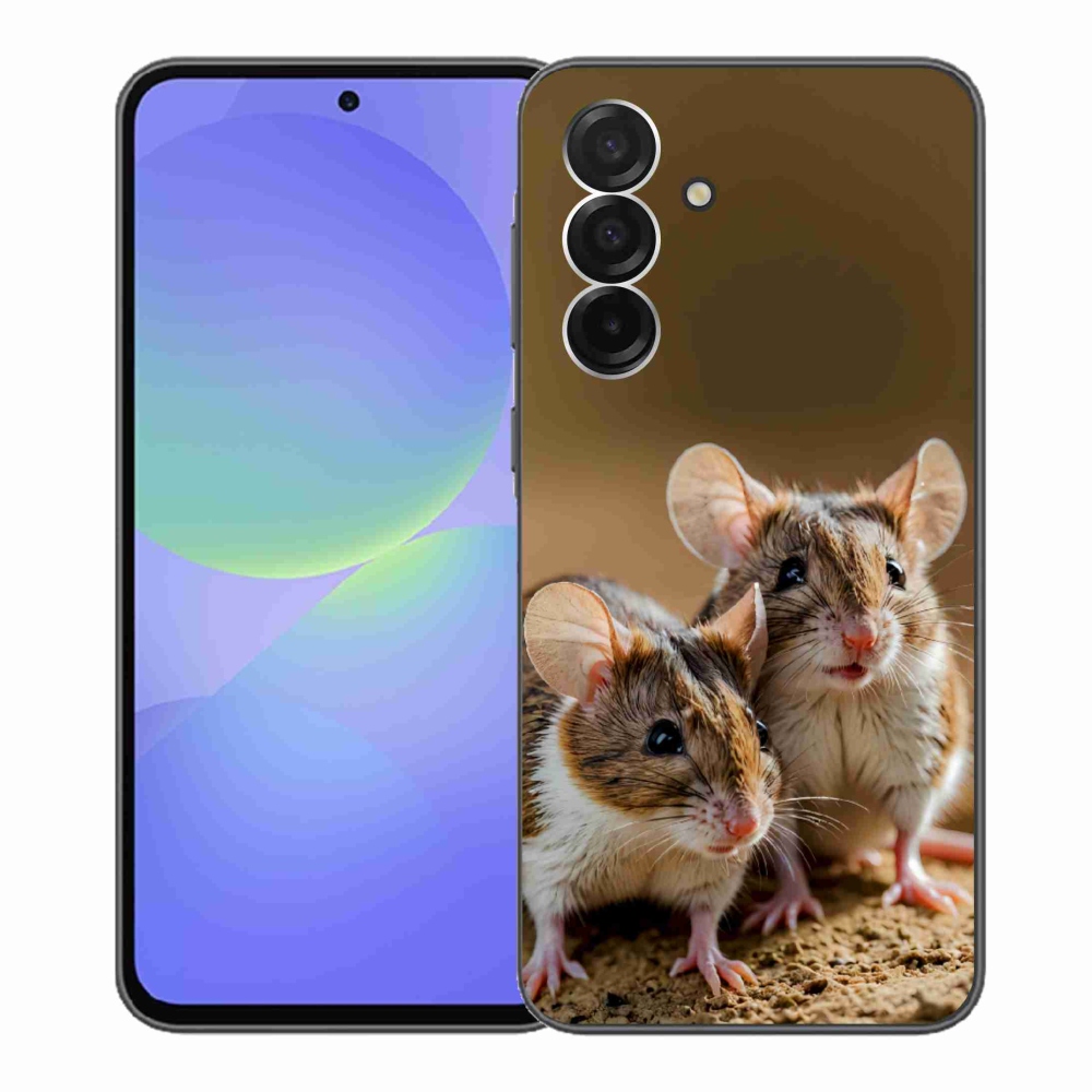 Gélový kryt mmCase na Samsung Galaxy A36 5G - myší duo