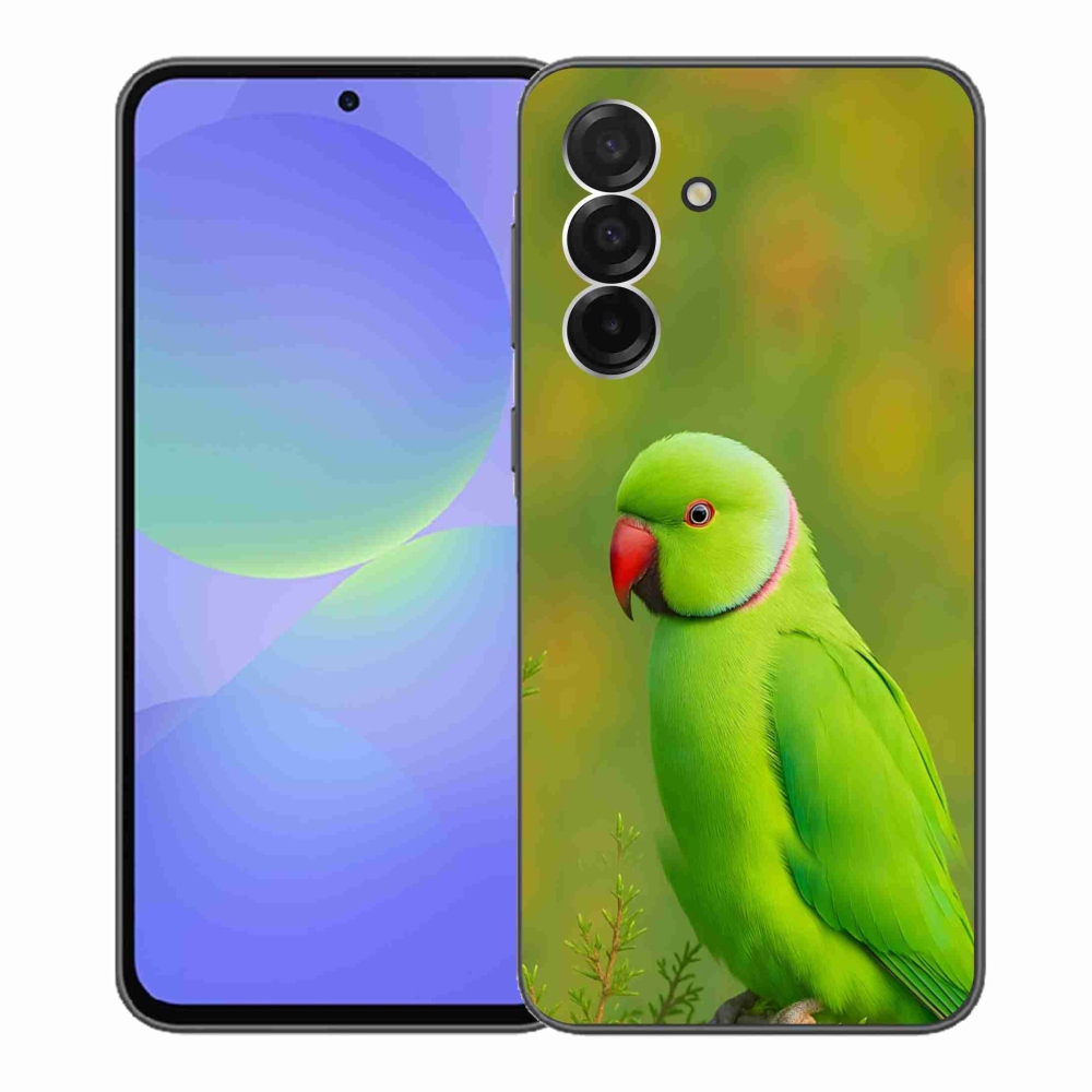 Gélový kryt mmCase na Samsung Galaxy A36 5G - papagáj alexander 2