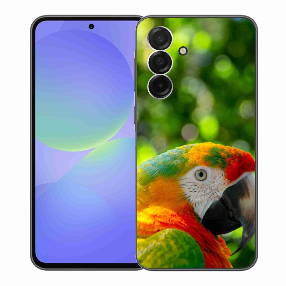 Gélový kryt mmCase na Samsung Galaxy A36 5G - papagáj ara 3
