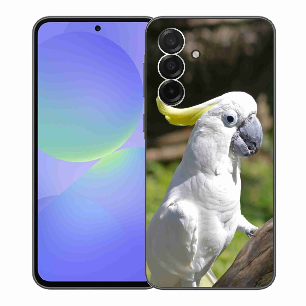 Gélový kryt mmCase na Samsung Galaxy A36 5G - papagáj kakadu 2