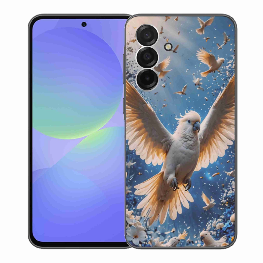 Gélový kryt mmCase na Samsung Galaxy A36 5G - papagáj kakadu