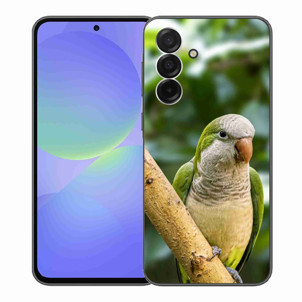 Gélový kryt mmCase na Samsung Galaxy A36 5G - papagáj mníšok
