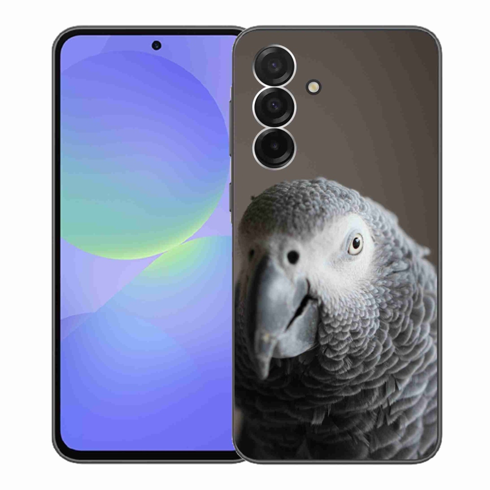 Gélový kryt mmCase na Samsung Galaxy A36 5G - papagáj žako 2