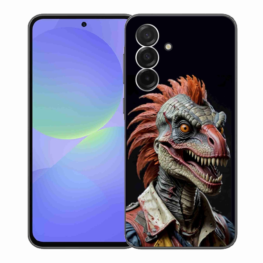 Gélový kryt mmCase na Samsung Galaxy A36 5G - punk dinosaurus
