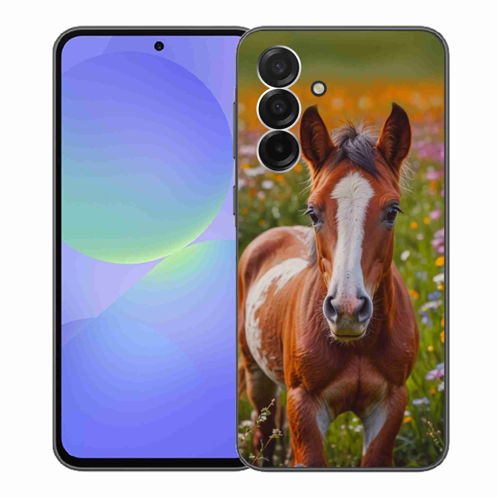 Gélový kryt mmCase na Samsung Galaxy A36 5G - roztomilé žriebä