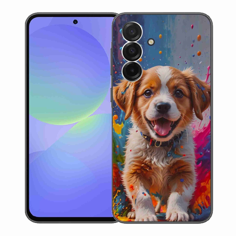 Gélový kryt mmCase na Samsung Galaxy A36 5G - roztomilé šteňa 3