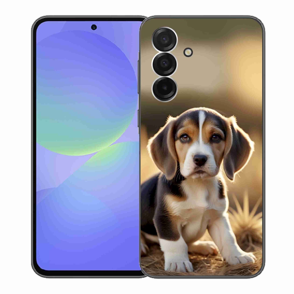 Gélový kryt mmCase na Samsung Galaxy A36 5G - roztomilý bígl