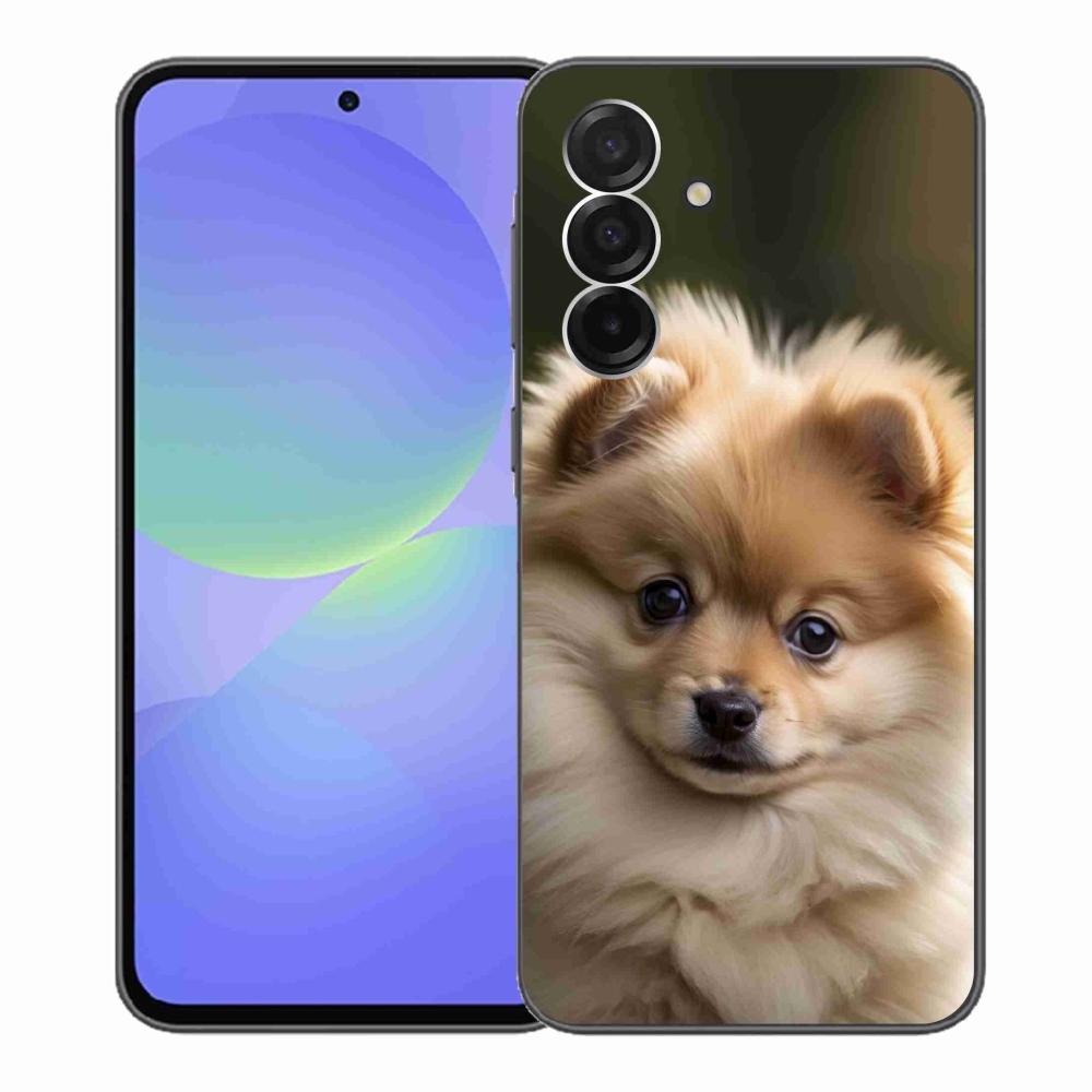 Gélový kryt mmCase na Samsung Galaxy A36 5G - roztomilý pomeranian 2