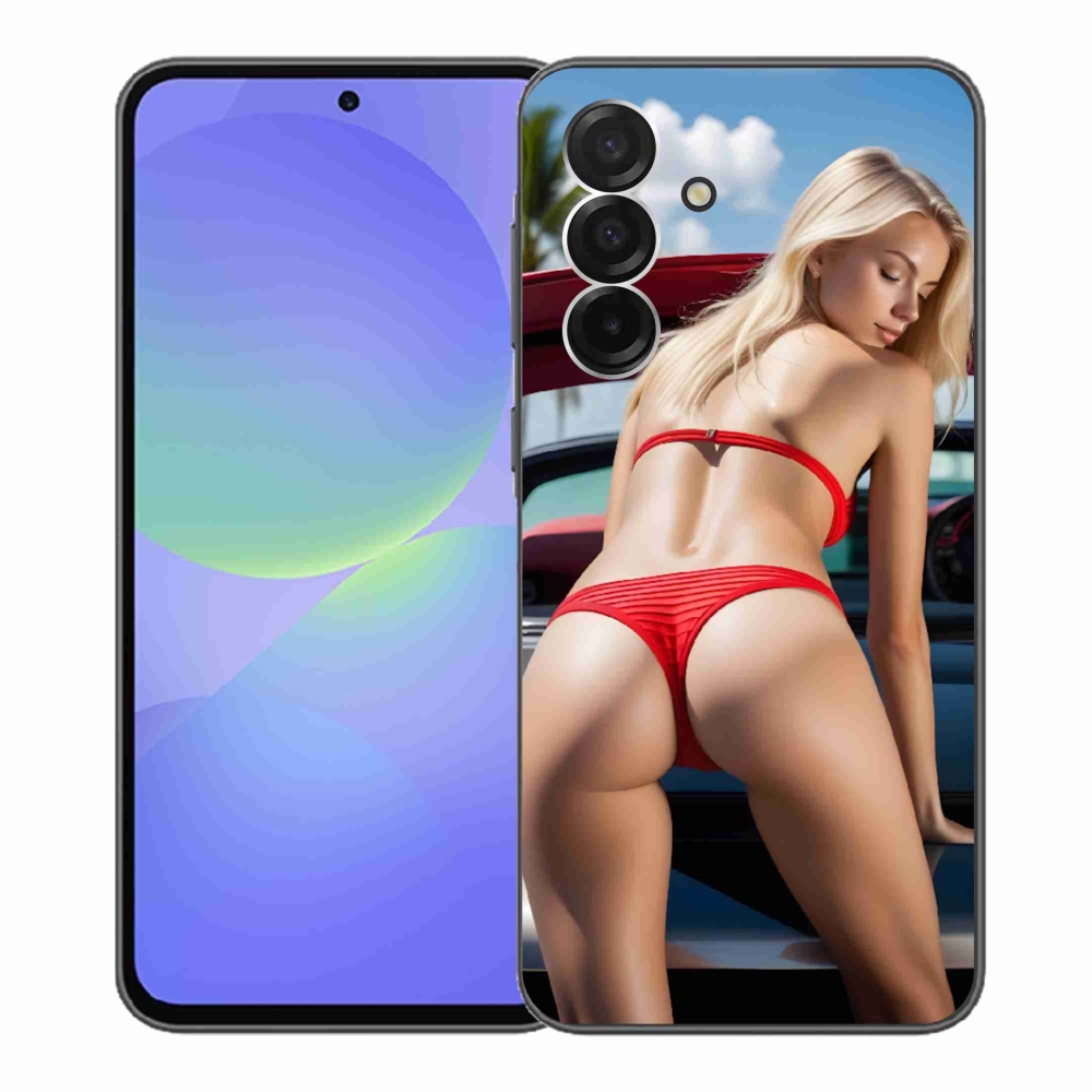 Gélový kryt mmCase Samsung Galaxy A36 5G - sexy žena 2