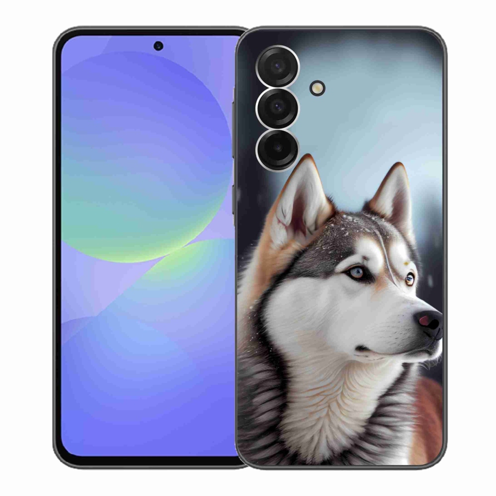 Gélový kryt mmCase na Samsung Galaxy A36 5G - sibírsky husky