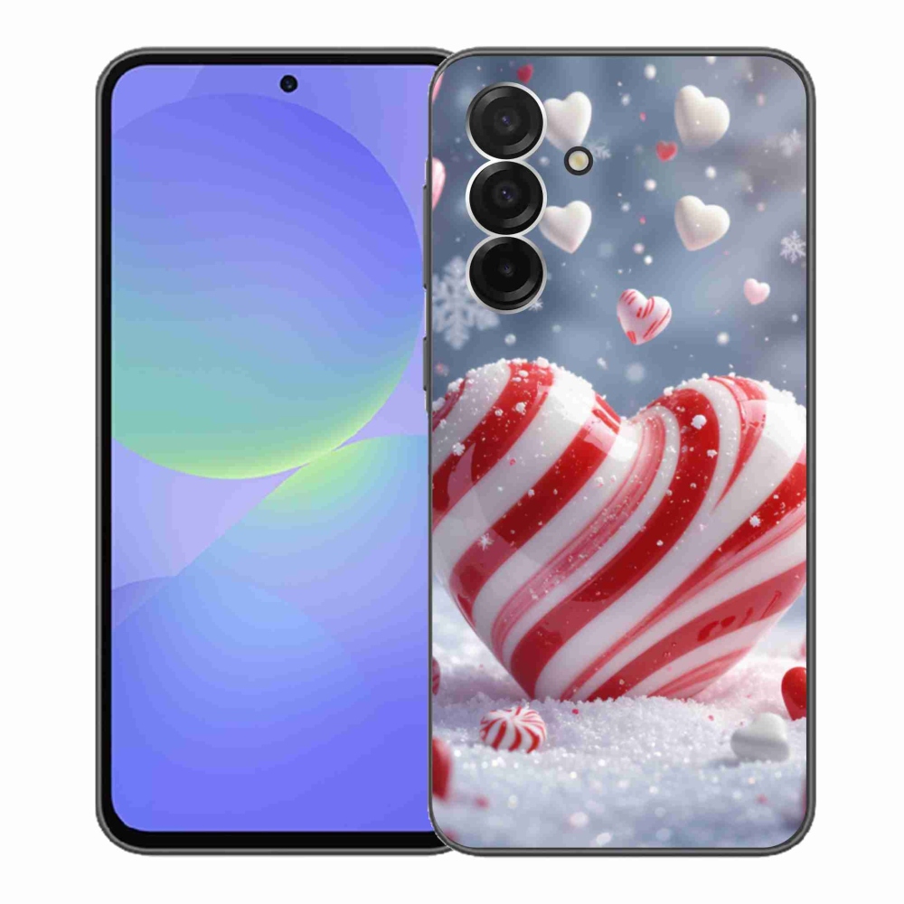 Gélový kryt mmCase na Samsung Galaxy A36 5G - sladké srdce